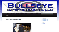 Desktop Screenshot of bullseyesafetyandtraining.com